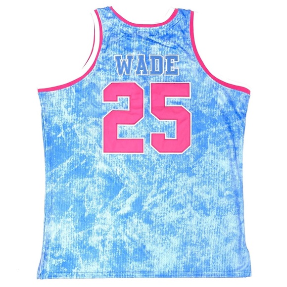 Headgear Classics Embroidered Dwyane Wade Richards High School Jersey Size 2XL - Picture 2 of 3